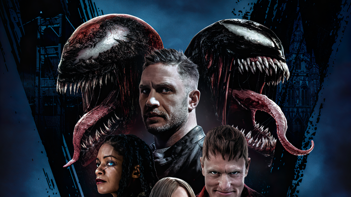Venom and Carnage movie poster with Tom Hardy