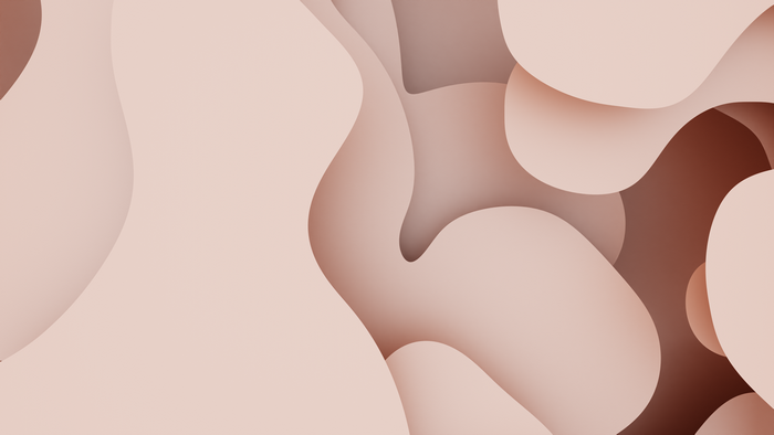 Abstract Paper Layers with Soft Earth Tones