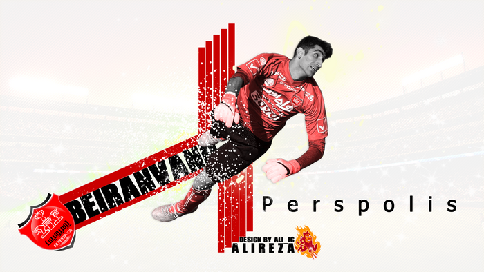 Alireza Beiranvand Persepolis F.C. Goalkeeper Action