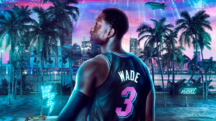 Dwyane Wade NBA 2K 4K Artwork