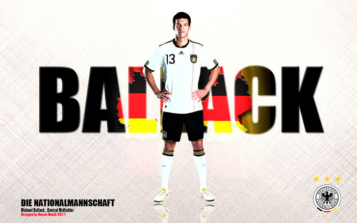 Michael Ballack Germany National Football Team Art
