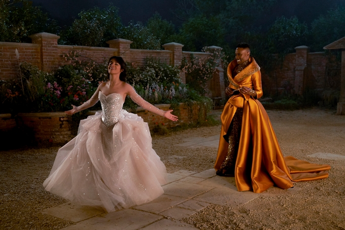 Camila Cabello and Billy Porter in Cinderella