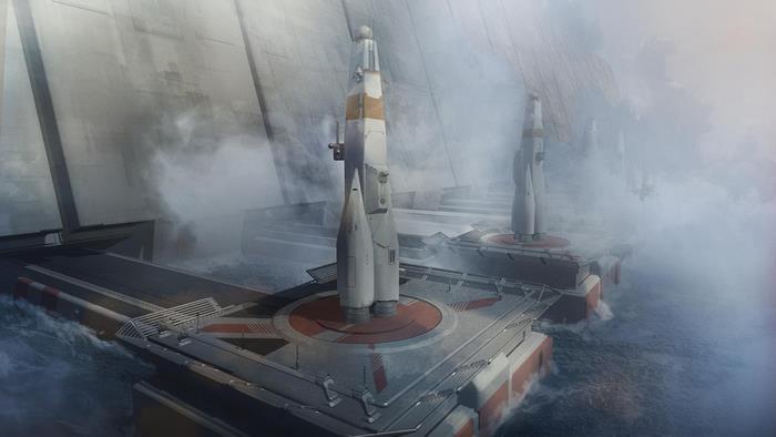 Caelus Lightnings: Misty Rocket Launch Facility