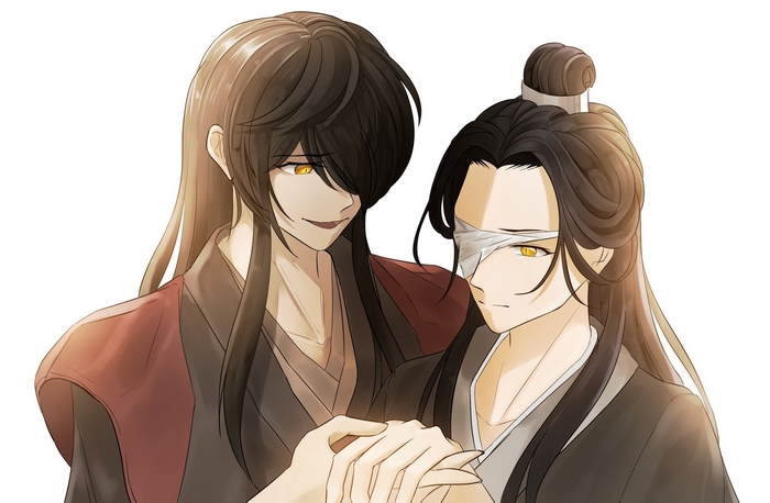 Xue Yang and Xiao Xingchen holding hands Mo Dao Zu Shi