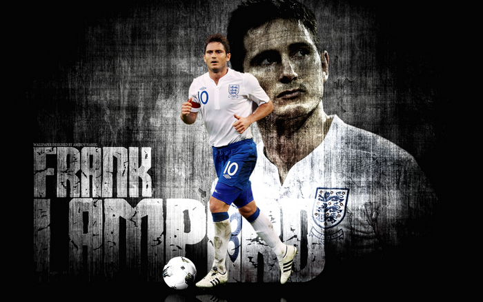 Frank Lampard England Footballer Grunge Art