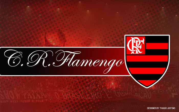 Clube de Regatas do Flamengo Soccer Logo Emblem