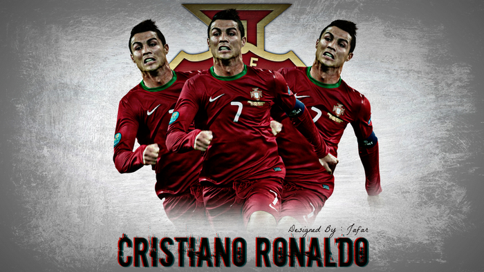 Cristiano Ronaldo Portugal National Team Running Design
