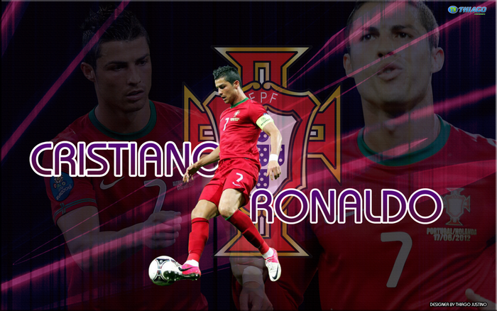 Cristiano Ronaldo Portugal Football Design