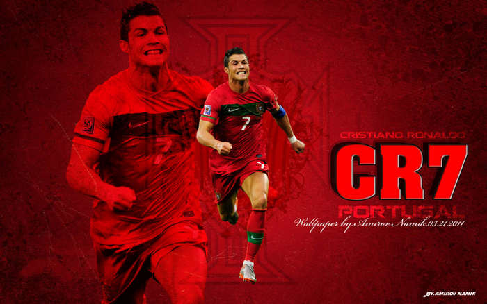 Cristiano Ronaldo CR7 Portugal National Football Team