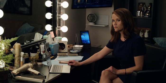 Reese Witherspoon backstage in The Morning Show