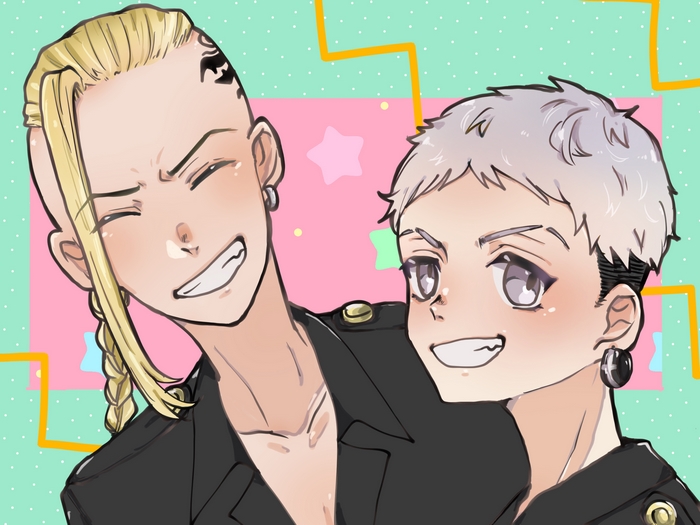 Ken Ryuguji and Takashi Mitsuya smiling