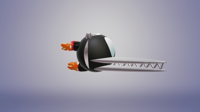 3D Shark Vessel