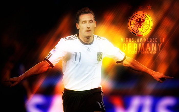Miroslav Klose Germany National Football Team Design