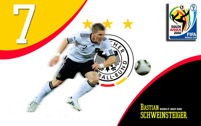 Bastian Schweinsteiger for Germany National Team, 2010 World Cup