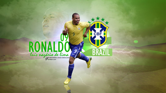 Ronaldo Nazário Brazil National Team Action