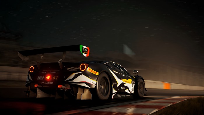 Assetto Corsa Competizione Ferrari 488 GT3 Night Race 4K