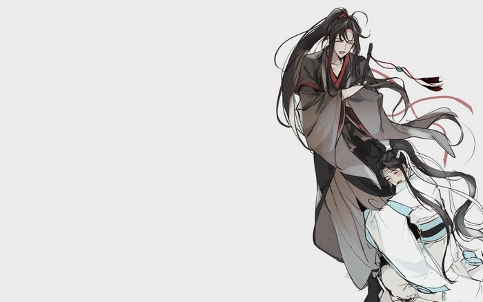 Wei Wuxian and Lan Sizhui from Mo Dao Zu Shi