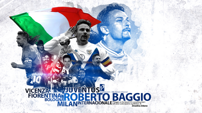 Roberto Baggio Italian Soccer Legend Career Tribute