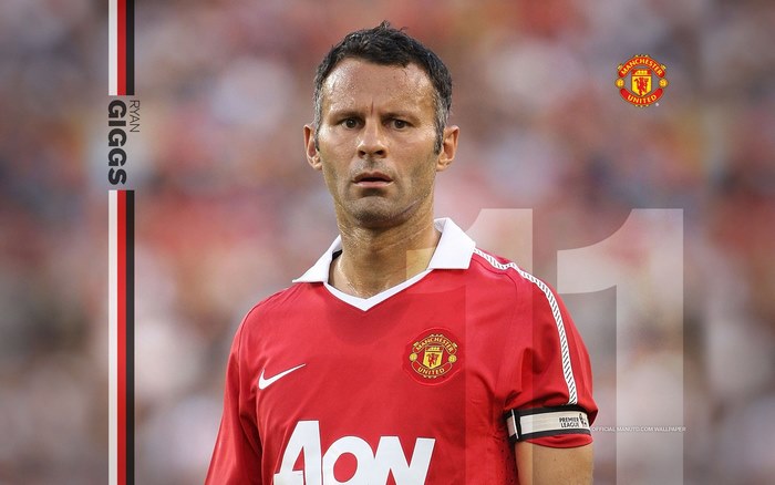 Ryan Giggs Manchester United Legend Number 11