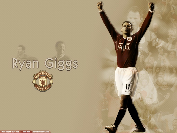 Ryan Giggs Manchester United Celebration