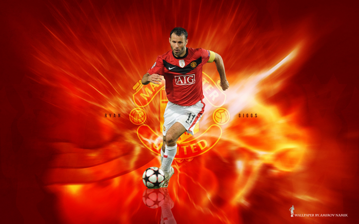 Ryan Giggs Dribbling for Manchester United