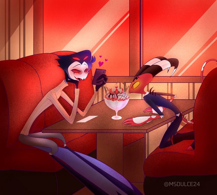 Helluva Boss: Stolas and Blitzo's Ice Cream Date