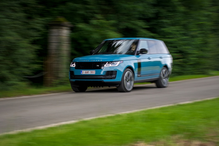 Dynamic Blue Range Rover Autobiography "Fifty" SUV