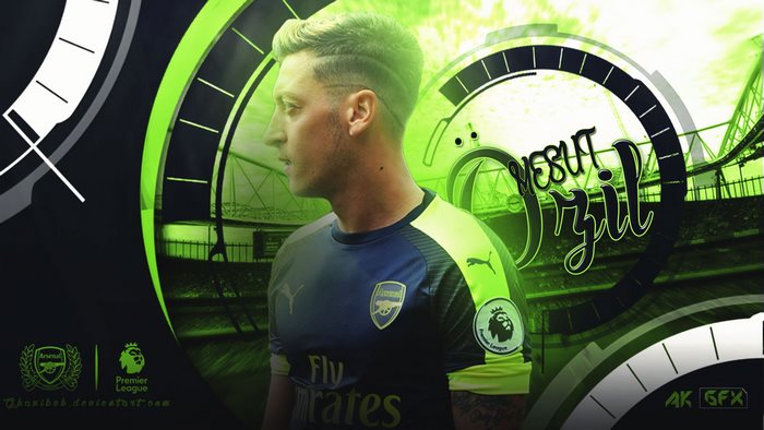 Mesut Özil Arsenal F.C. 4K GFX