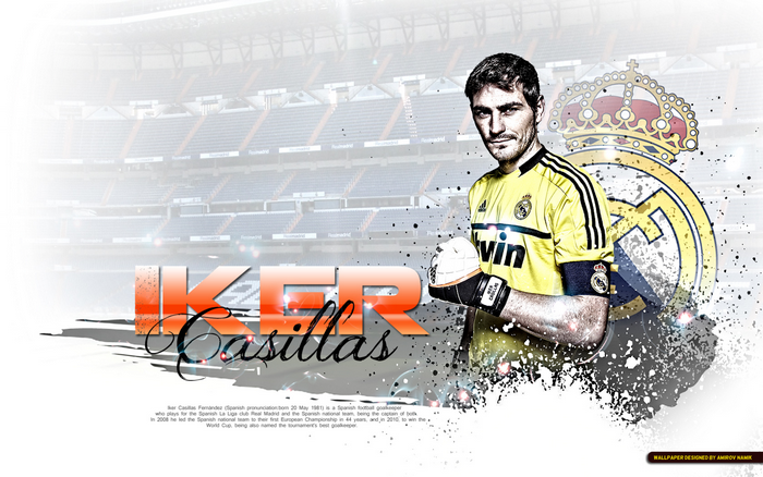 Iker Casillas Real Madrid Goalkeeper