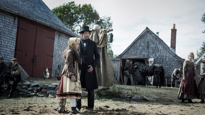 Adrien Brody and Sirena Gulamgaus in Chapelwaite