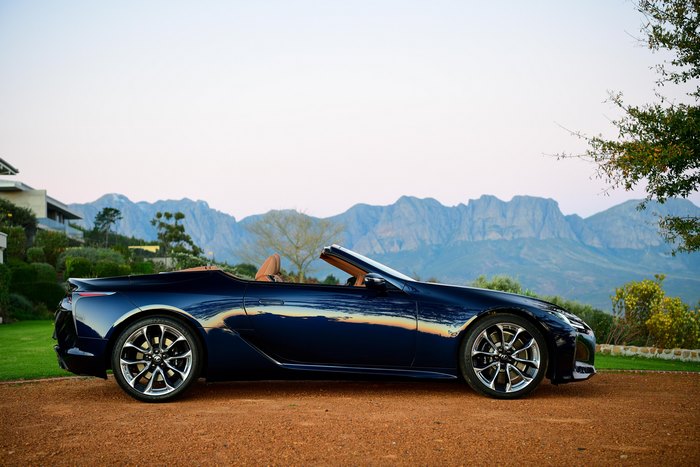 Lexus LC 500 Cabriolet Luxury Car 4K