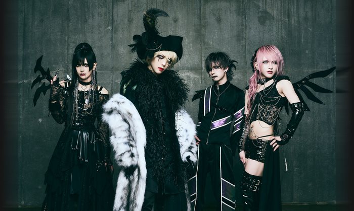 BLACK GHOST TOWN Visual kei group, Paris