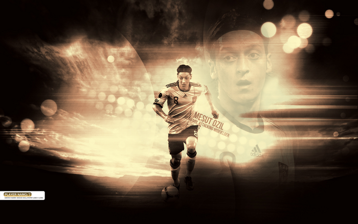 Mesut Özil Germany Attacking Midfielder Action Art