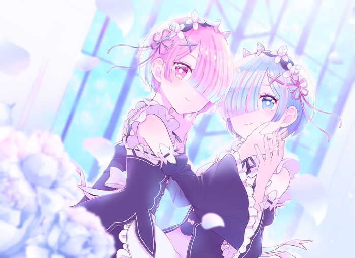 Re:ZERO Rem and Ram Sweet Maid Sisters