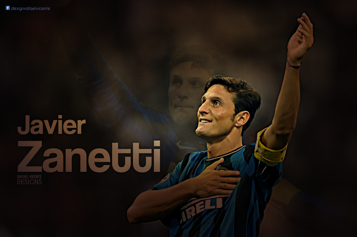 Javier Zanetti Inter Milan Legend Design