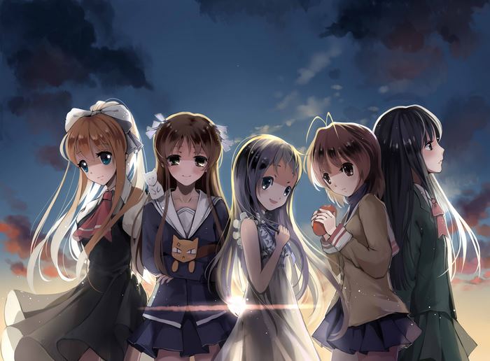 4K Crossover Featuring Air and Clannad Characters