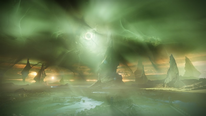 Destiny 2 The Witch Queen: Green Throne World Landscape