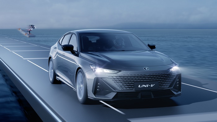 Changan UNI-V Car in 4K