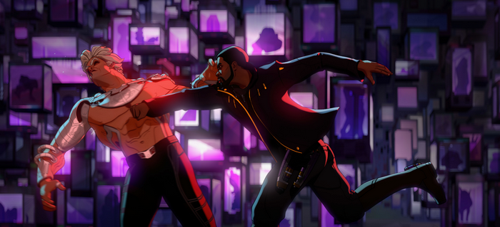 What If...? T'Challa Star-Lord fights Peter Quill