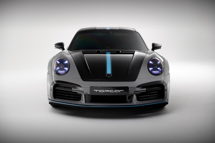 TopCar Porsche 911 Turbo S Stinger GTR 3.0 front view