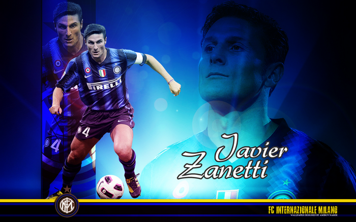 Javier Zanetti Inter Milan Football Legend