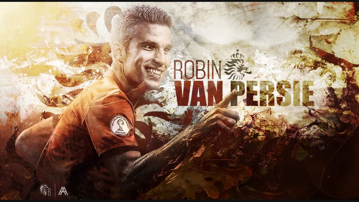 Robin Van Persie Netherlands Football Art