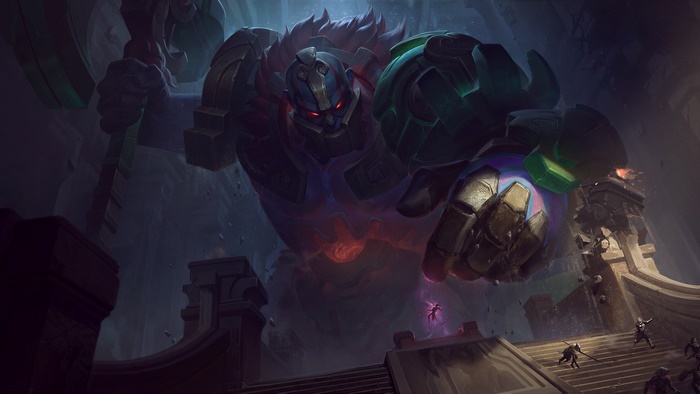 Sion (League of Legends) Colossal Rampage