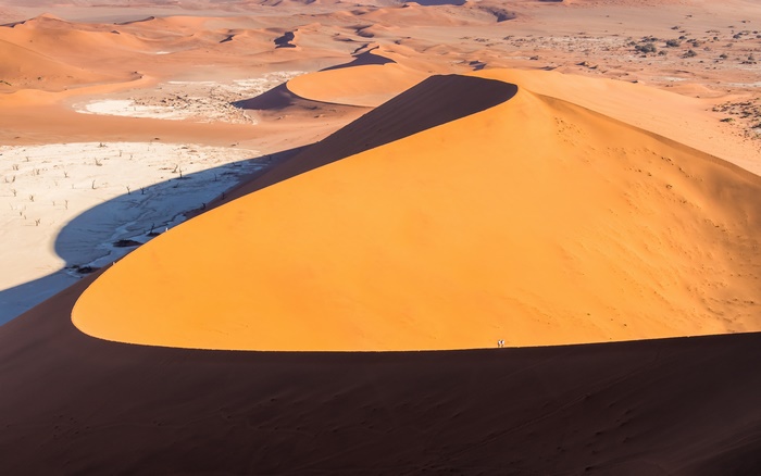 Namibia Desert Dunes and Deadvlei Landscape