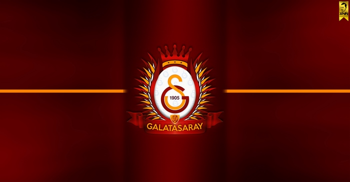 Galatasaray S.K. Soccer Logo 4K