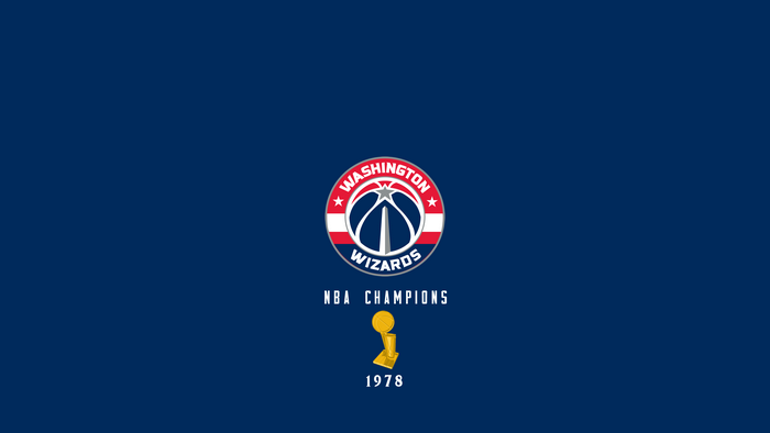 Washington Wizards 1978 NBA Champions Logo