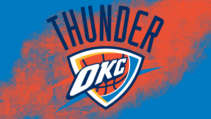 Oklahoma City Thunder NBA Basketball Logo Emblem