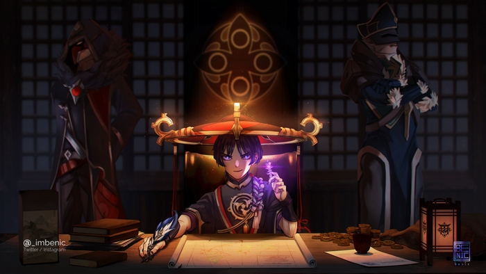 Scaramouche (Genshin Impact) and the Fatui Harbingers
