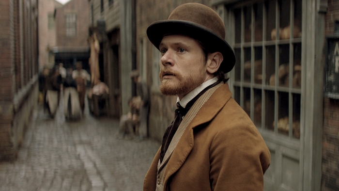 Jack O'Connell in The North Water street scene
