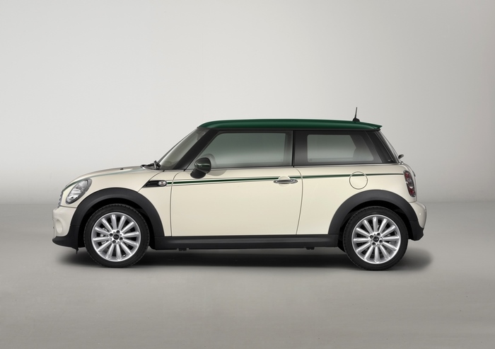 2012 Mini Cooper Green Park White Car